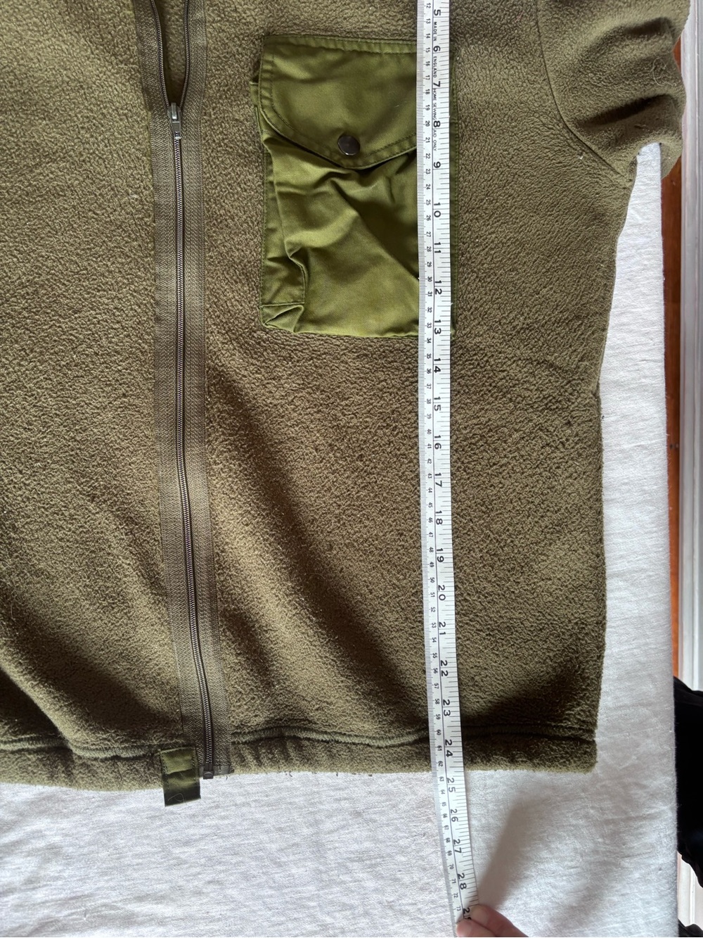 Canadian Armed Forces Vintage Military Surplus Fleece Jacket Size Small - Picture 11 of 12